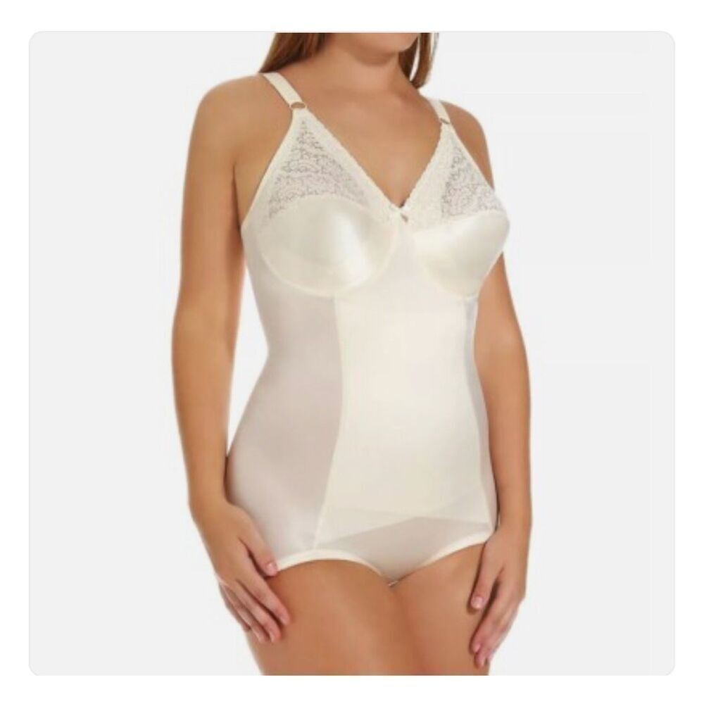 Va Bien vintage 36D nude shape wear one piece